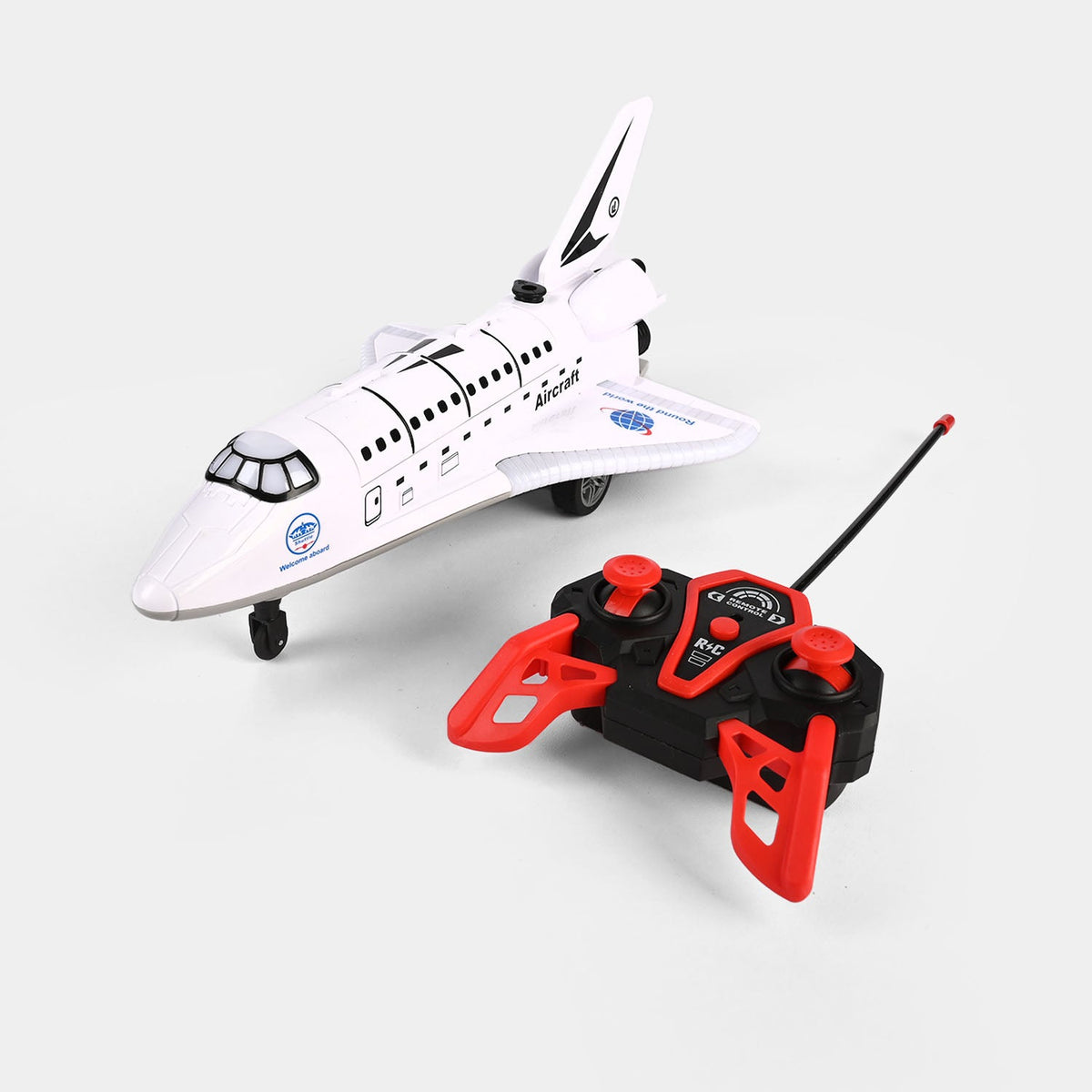 Shuttle Space Spray RC Plane with Lights and Steam