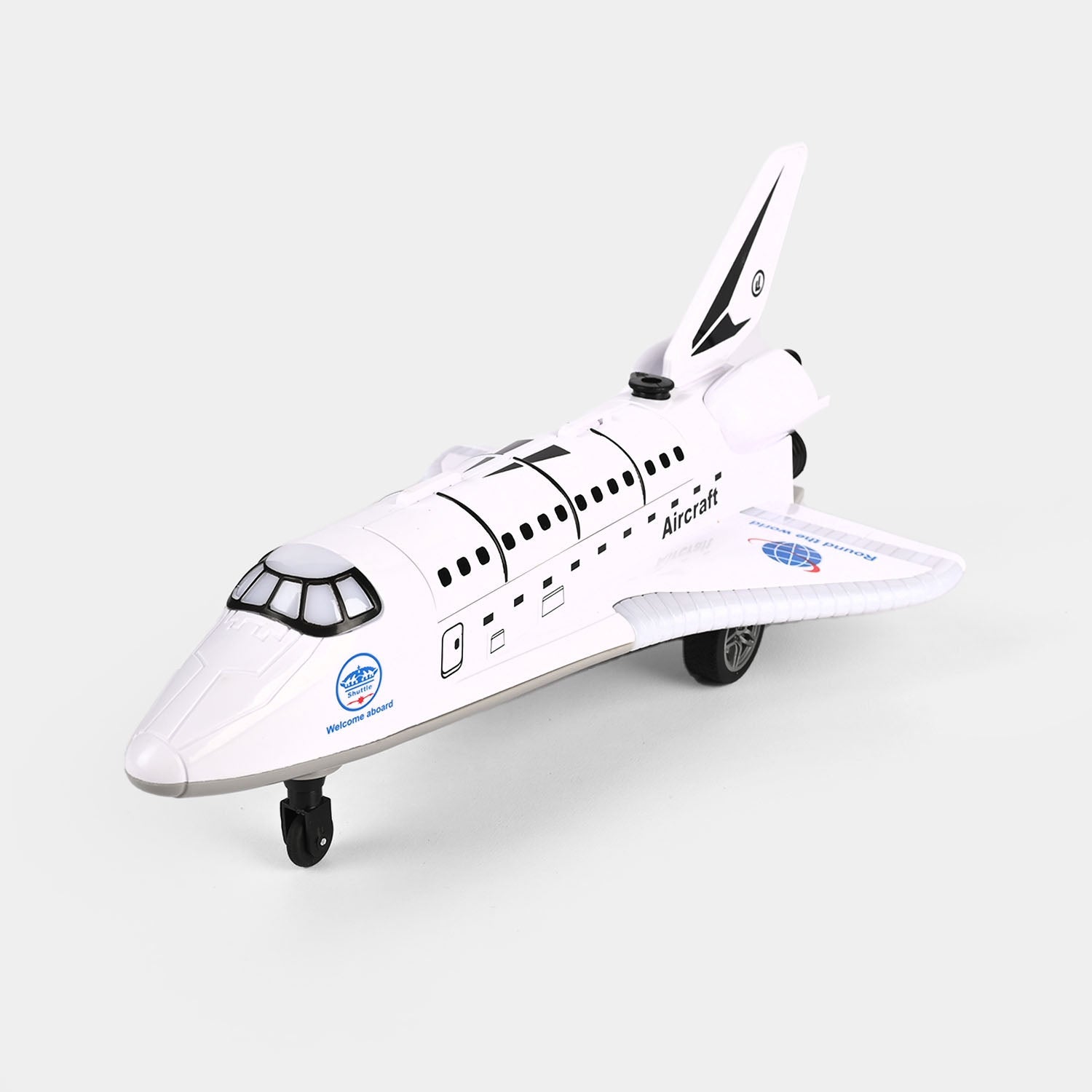 Shuttle Space Spray RC Plane with Lights and Steam