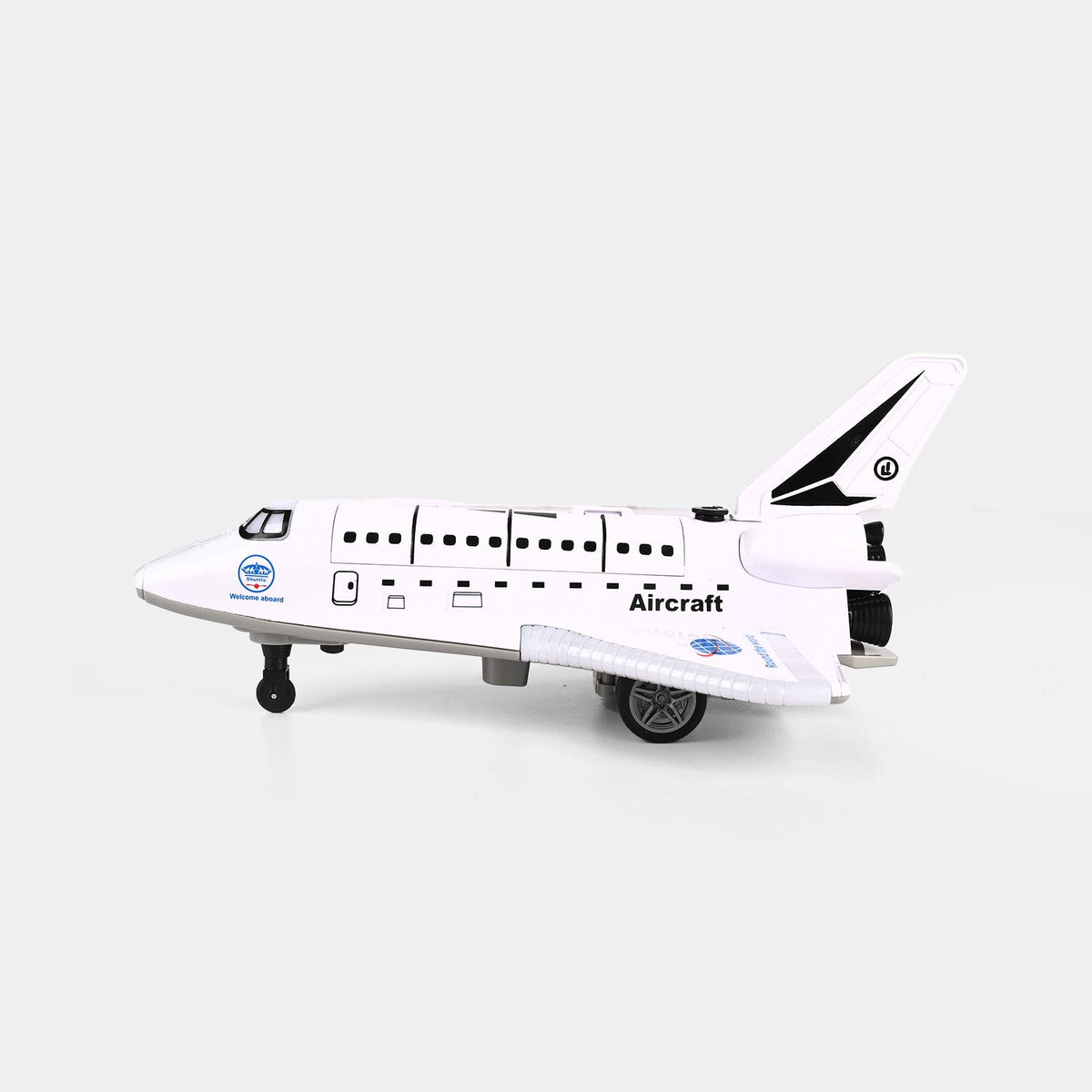 Shuttle Space Spray RC Plane with Lights and Steam