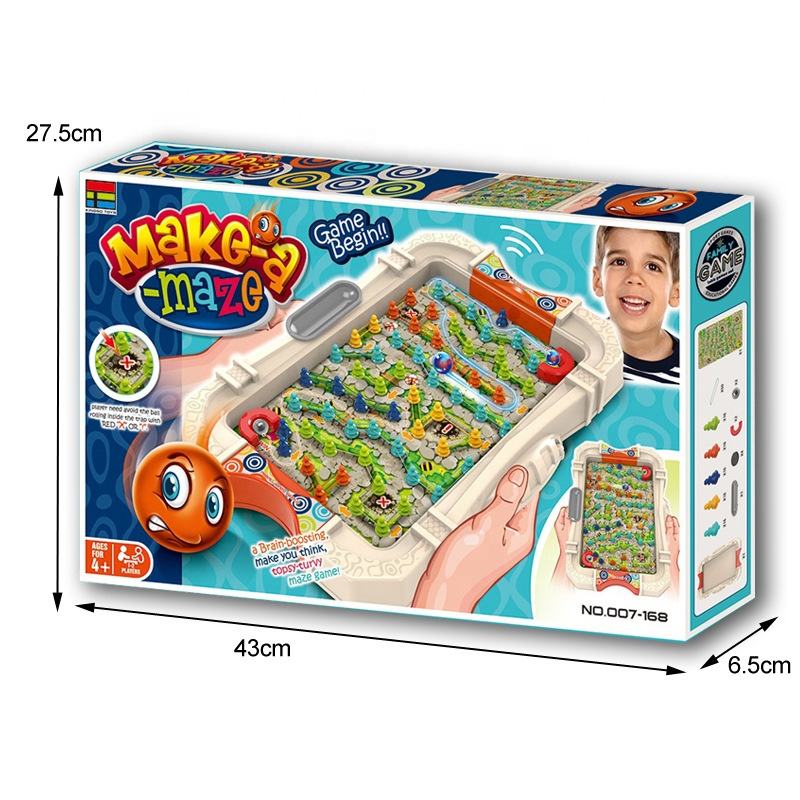 Hot Selling STEM Educational Logic Training Game Desktop Maze Puzzle Board Game Toy for Kids
