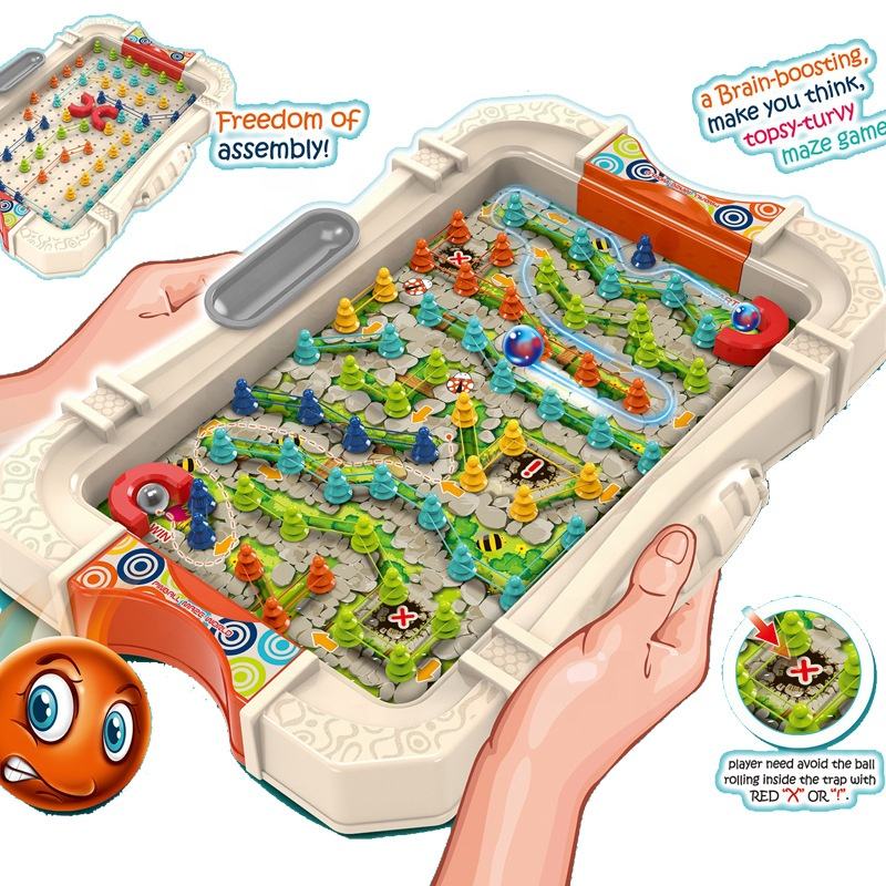 Hot Selling STEM Educational Logic Training Game Desktop Maze Puzzle Board Game Toy for Kids