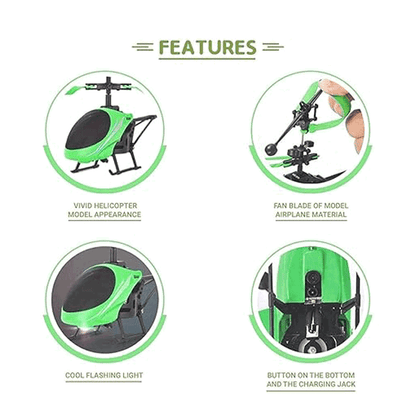 UIT Hand Control Helicopter Toy with Infrared Induction Gyro