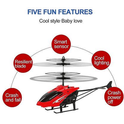 UIT Hand Control Helicopter Toy with Infrared Induction Gyro