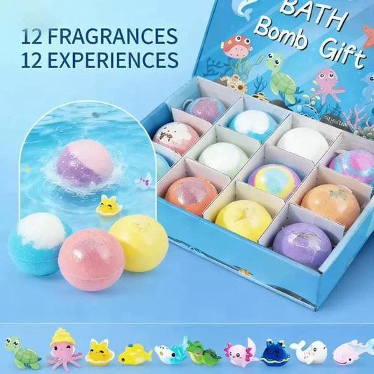 AT Kindergarten Bath Bombs with Surprise Toys