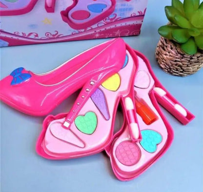 Toynix Barbie Shoe Makeup Cosmetic Set for Girls Pretend Play