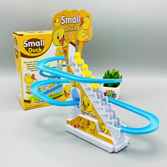 Duck Race Track Set With LED Flashing Lights & Music
