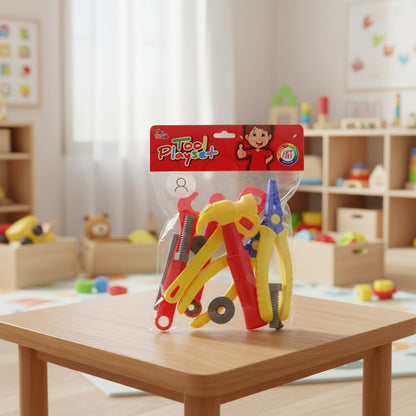 Toynix Construction Tool Set for Kids Pretend Play DIY Kit