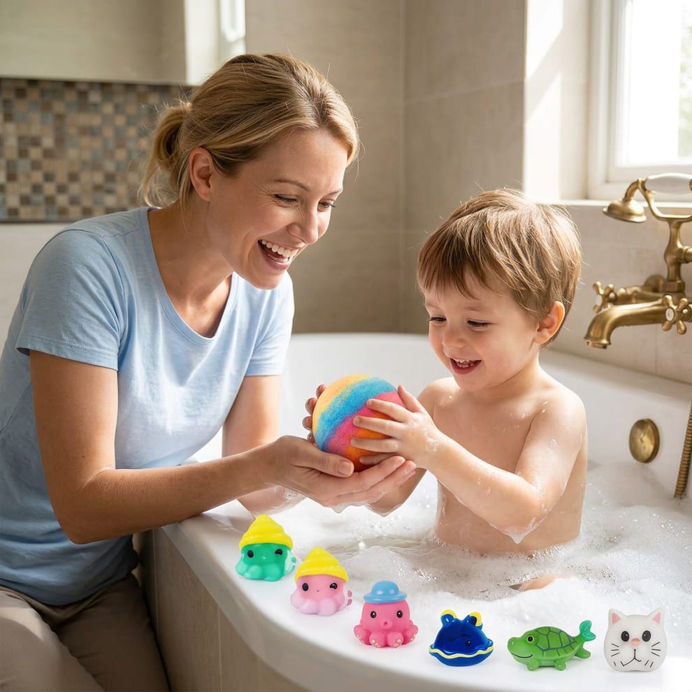 AT Kindergarten Bath Bombs with Surprise Toys