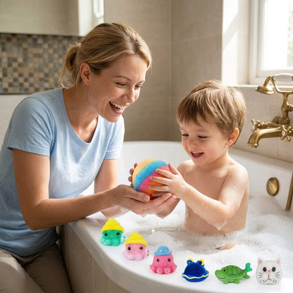 AT Kindergarten Bath Bombs with Surprise Toys
