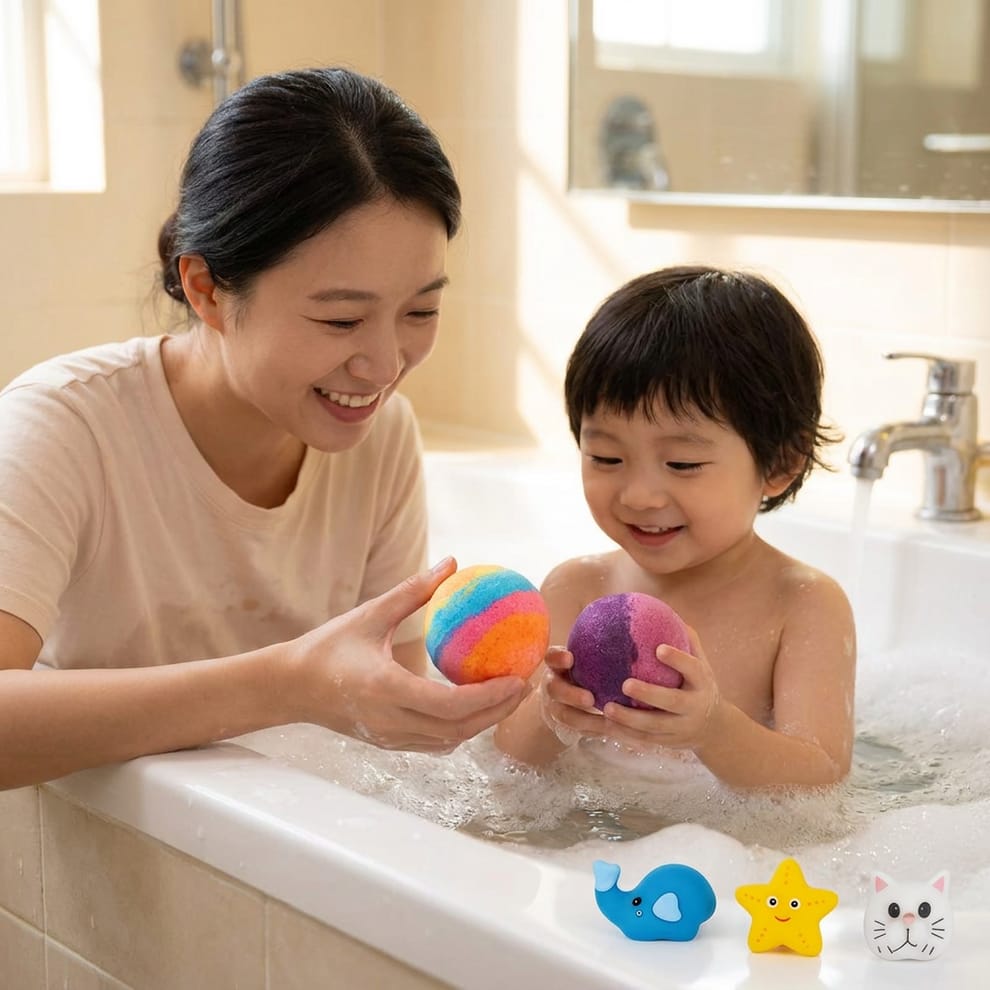 AT Kindergarten Bath Bombs with Surprise Toys