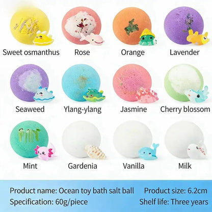 AT Kindergarten Bath Bombs with Surprise Toys