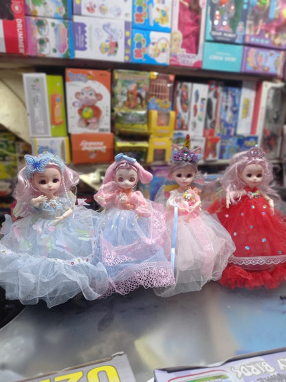 Beautiful dancing and music 360 rotation doll