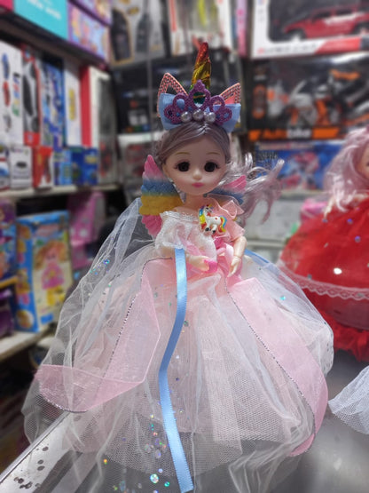 Beautiful dancing and music 360 rotation doll