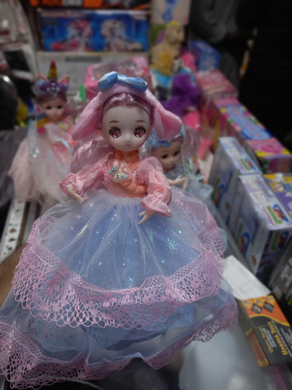 Beautiful dancing and music 360 rotation doll