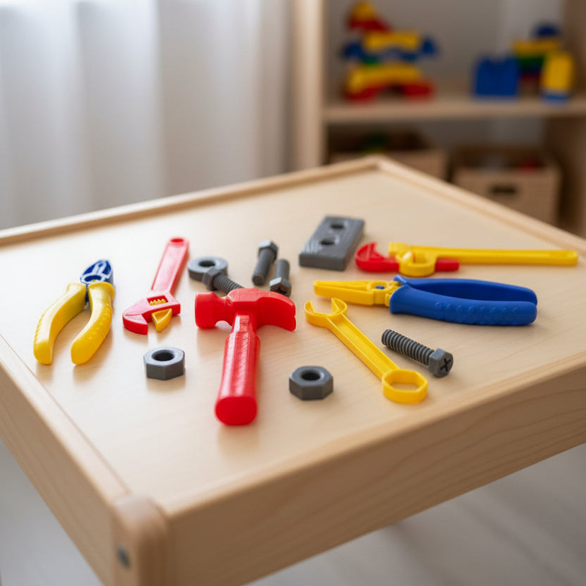 Toynix Construction Tool Set for Kids Pretend Play DIY Kit