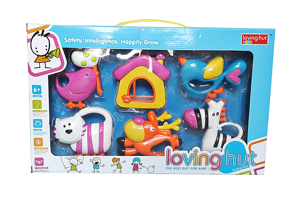 Loving Hut Rattles Set For New Born Baby Toys