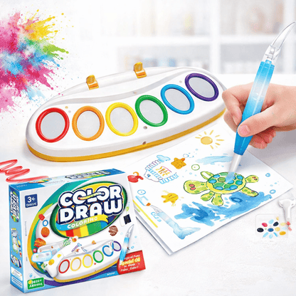 Planet Junior ColorDraw Magic Water Painting Set 6 Color Pads