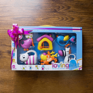 Loving Hut Rattles Set For New Born Baby Toys