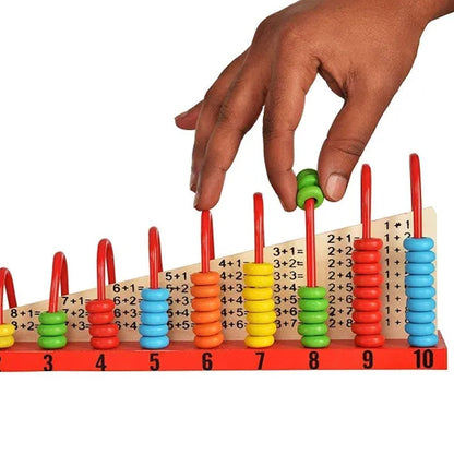 Vertical Abacus Counting Addition Subtraction | Maths Learning Early Educational Kit Toy for Kids 3+ Years