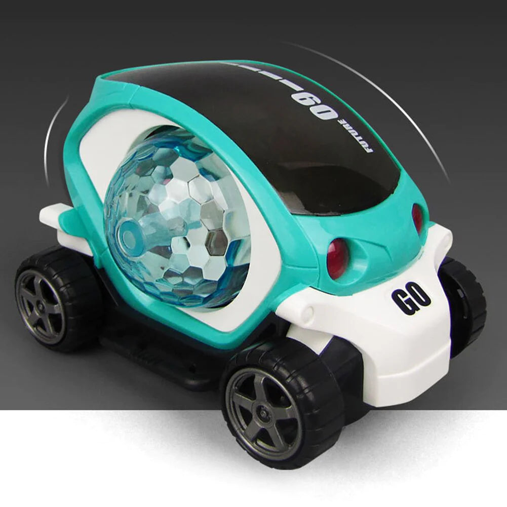 FUTURE 09 TOY CAR BATTERY OPERATED BUMP AND GO CAR, 4D LIGHTS, DANCING TOY FOR KIDS