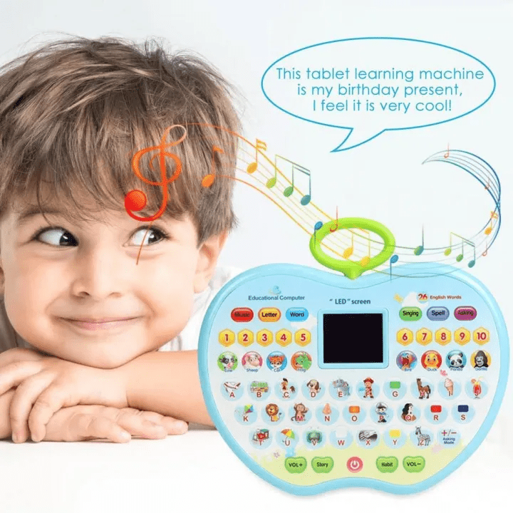 Toynix Kids Educational Learning Laptop Apple Shape 2018