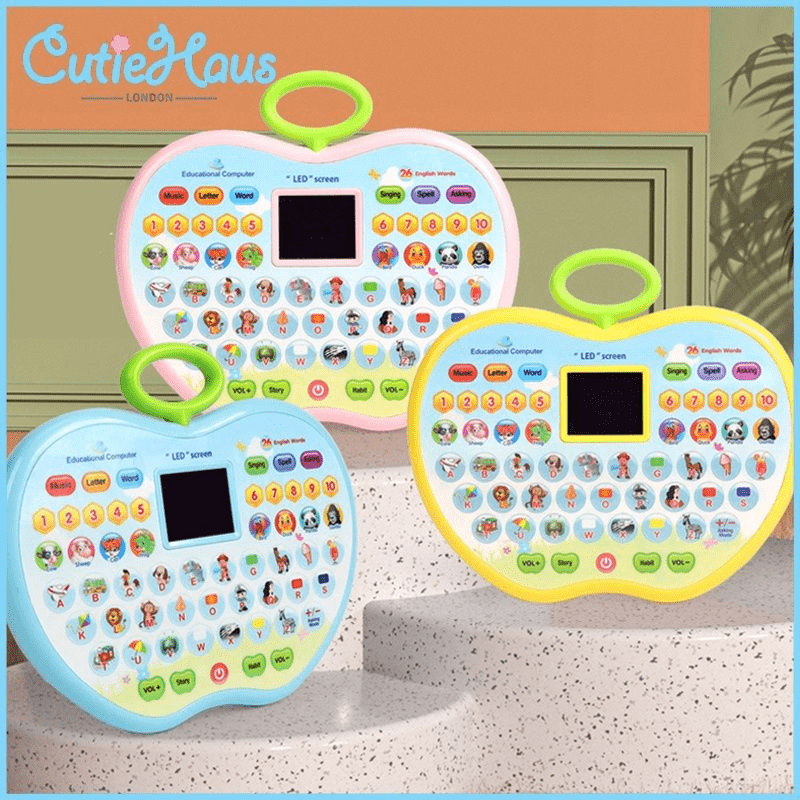 Toynix Kids Educational Learning Laptop Apple Shape 2018
