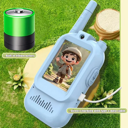 Toynix K300 2-Piece Rechargeable Kids Video Walkie Talkie Set