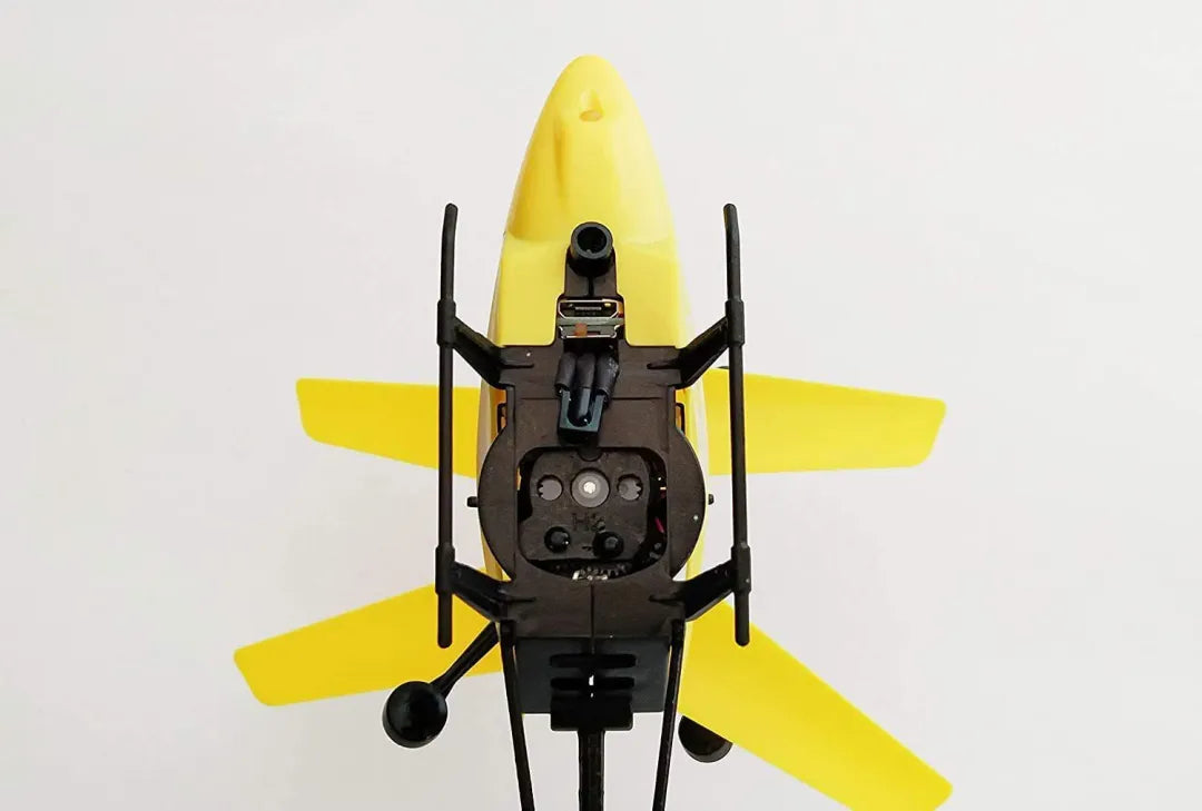 SkyRider 2-in-1 RC Helicopter – Hand Sensor Charging & 3D Light Show