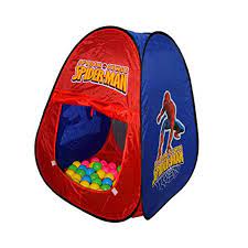 Tent House Kids Play House - Spiderman - Red
