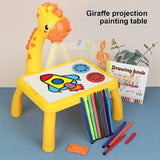 Kids Drawing Projector Table
