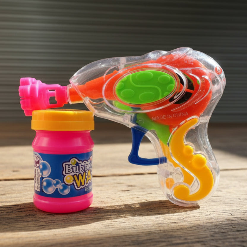 New Arrival Mini Bubble Gun for Kids 4-inch