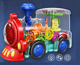 Transparent Gear train