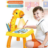 Kids Drawing Projector Table