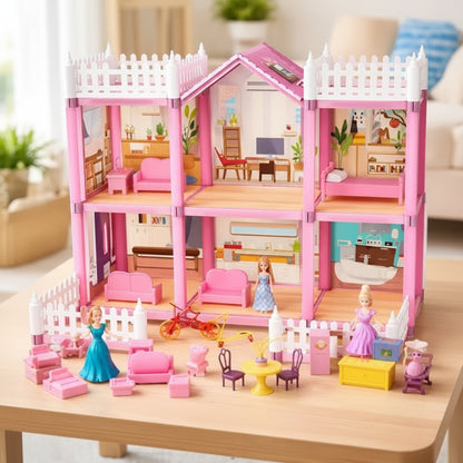 Dream Villa DIY Doll House Construction Set 145 Pieces