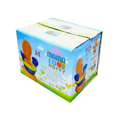 Mama Love Baby Potty Trainer 3 In 1 - Multicolor