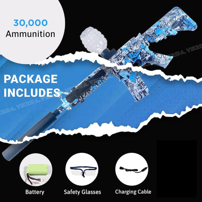 Planet Junior M4 Electric Gel Blaster Rifle Automatic Graffiti Edition