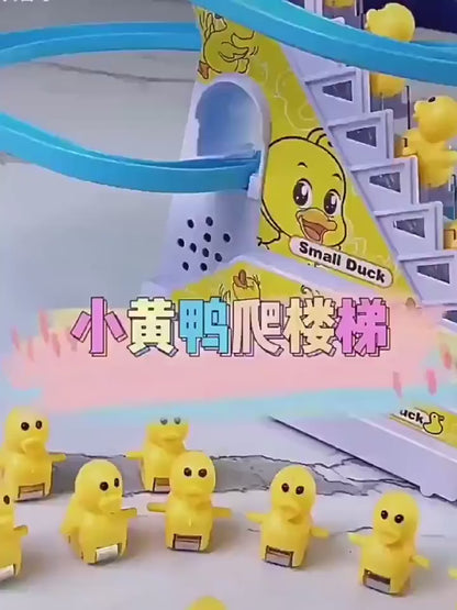 Duck Race Track Set With LED Flashing Lights & Music