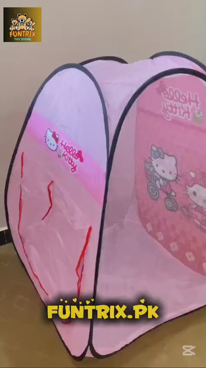 HELLO KITTY TENT HOUSE - MULTICOLOR  Only Tent House
