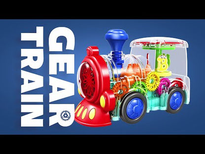 Transparent Gear train