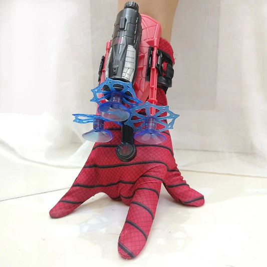 Spiderman Glove Arrow Launch Toy with Suction Cup Darts