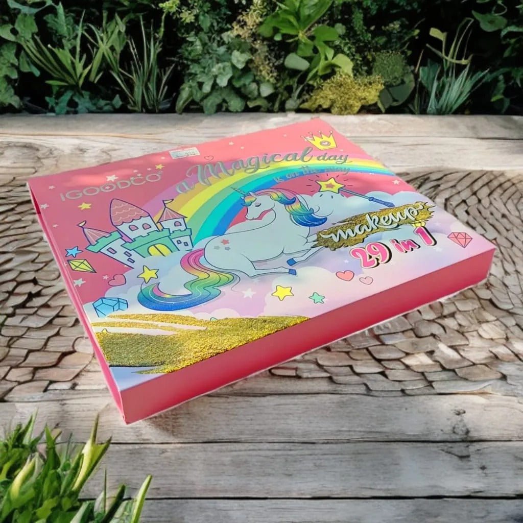 Unicorn Sparkle Makeup Kit for Girls Washable Beauty Set