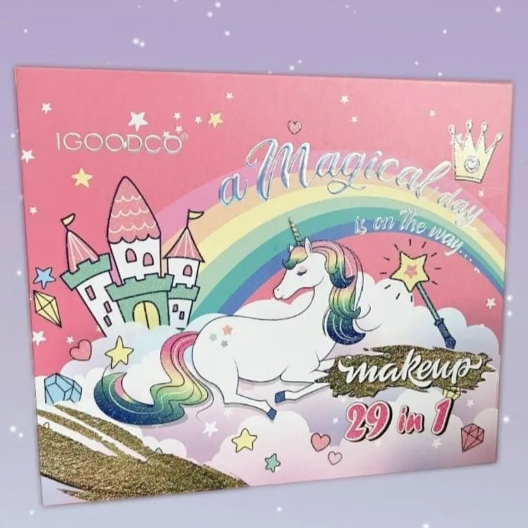 Unicorn Sparkle Makeup Kit for Girls Washable Beauty Set