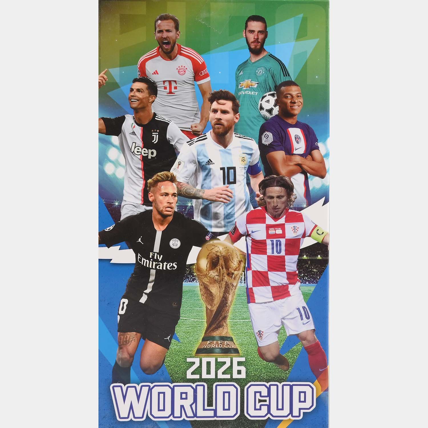World Cup 2026 Football Player Action Figure with Mini Ball