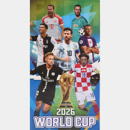 World Cup 2026 Football Player Action Figure with Mini Ball